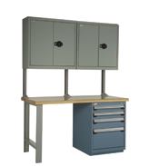 rousseau r5wh5-2005 work bench, industrial workbench, rousseau workstation, quality control workstation
